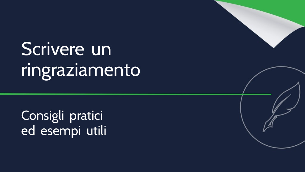 Come scrivere un ringraziamento? Consigli pratici
